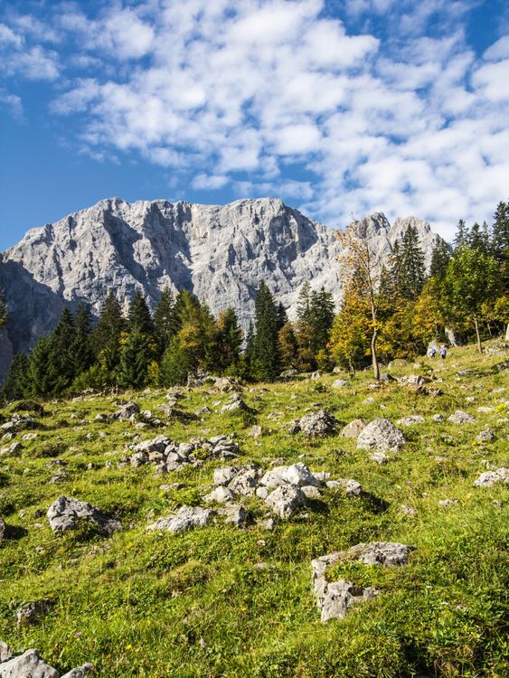 Produktbild: CALVENDO Puzzle Karwendel - Hinterriss Eng 1000 Teile Lege-Gr&ouml;&szlig;e 48 x 64 cm Foto-Puzzle Bild von Horst Eisele