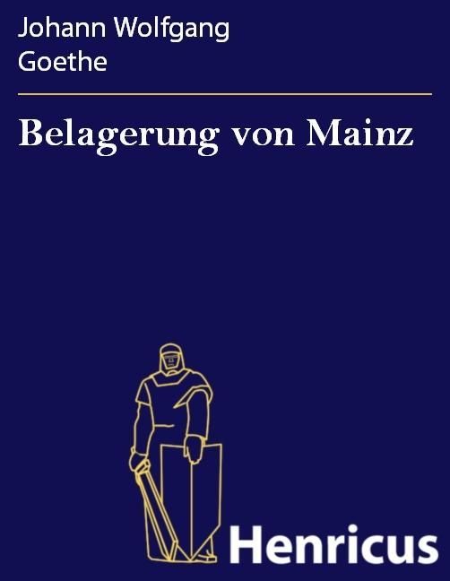 Produktbild: Belagerung von Mainz