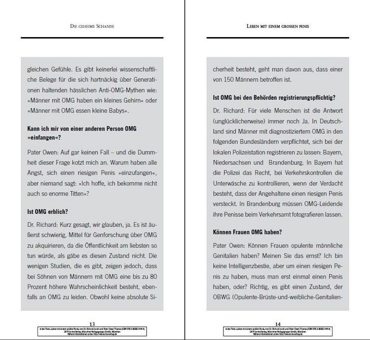 Produktbild: Leben mit einem gro&szlig;en Penis