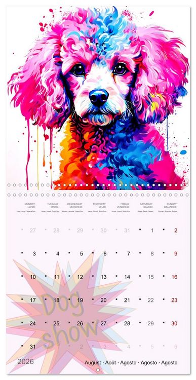 Produktbild: Dog show (Wall Calendar 2026 12 &times; 12 Inch) CALVENDO 12 Month Wall Calendar
