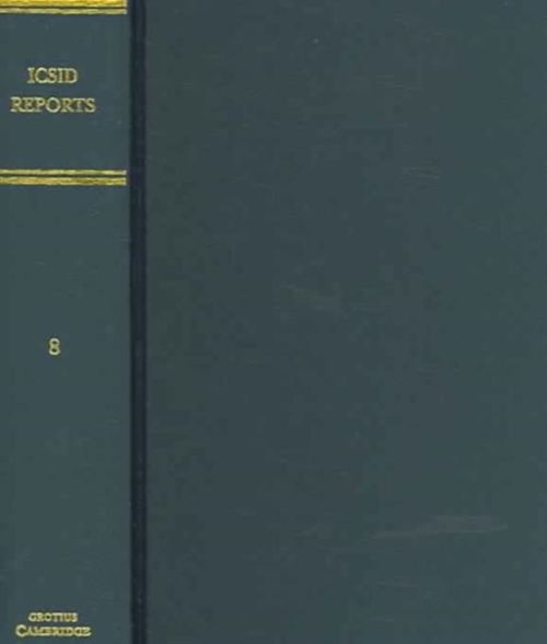 Produktbild: ICSID Reports, Volume 8