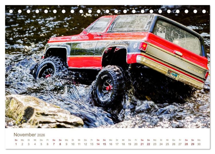 Produktbild: Where your RC Adventure begins! (Tischkalender 2026 DIN A5 quer), CALVENDO Monatskalender