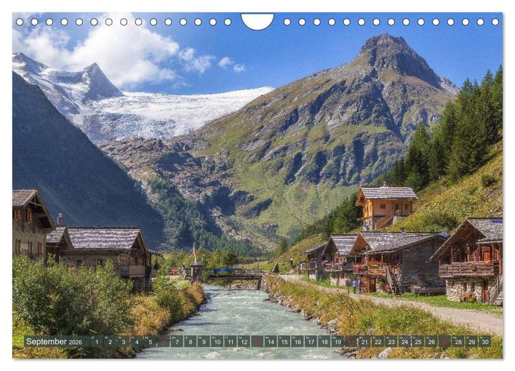Produktbild: Wundersch&ouml;nes Osttirol (Wandkalender 2026 DIN A4 quer), CALVENDO Monatskalender