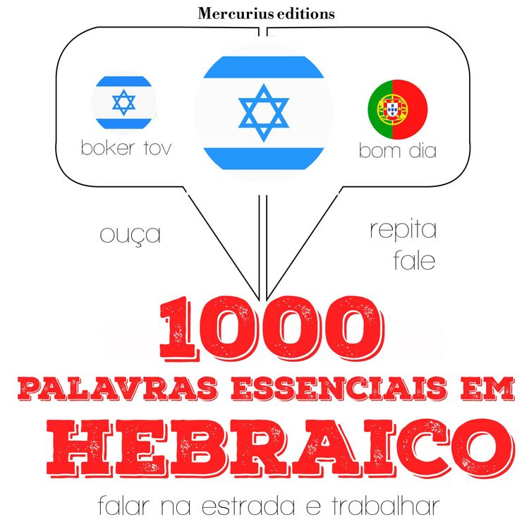 Produktbild: 1000 palavras essenciais em hebraico
