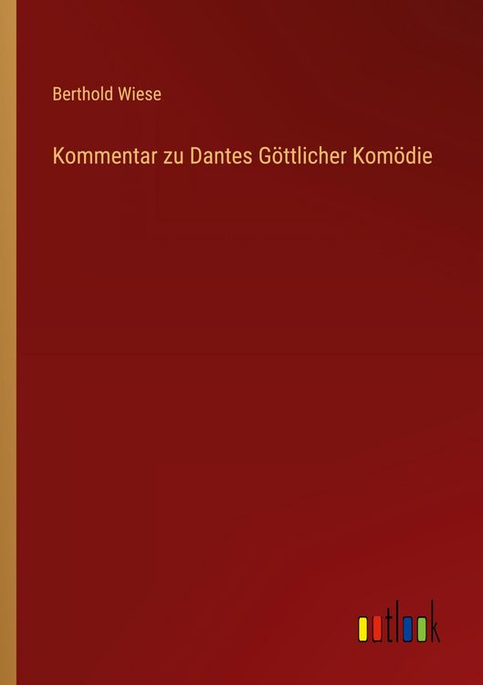 Produktbild: Kommentar zu Dantes G&ouml;ttlicher Kom&ouml;die