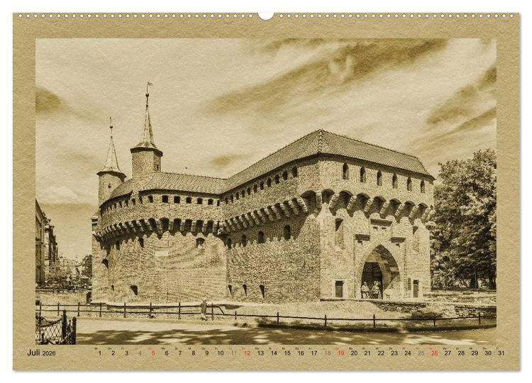 Produktbild: Polen &ndash; Ein Kalender im Zeitungsstil (hochwertiger Premium Wandkalender 2026 DIN A2 quer), Kunstdruck in Hochglanz