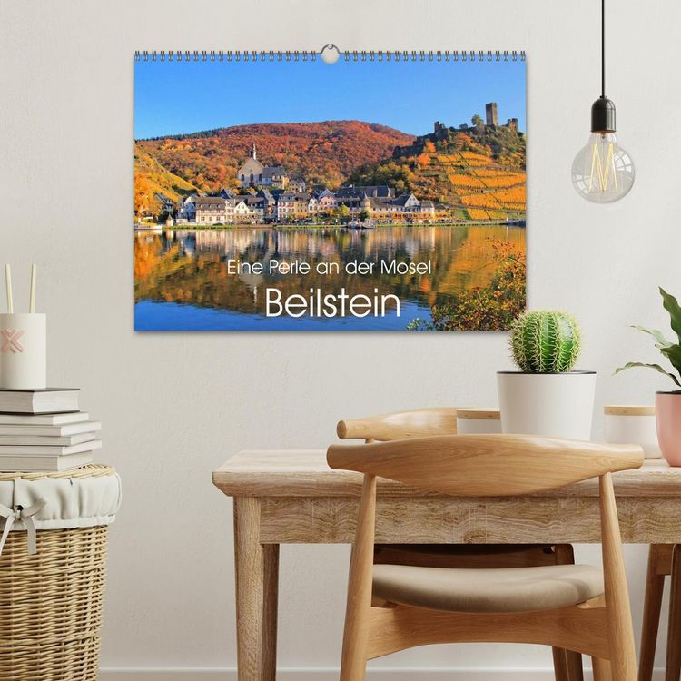 Produktbild: Eine Perle an der Mosel - Beilstein (Wandkalender 2026 DIN A3 quer), CALVENDO Monatskalender