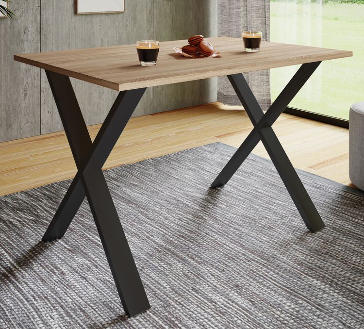 Produktbild: Premium Holz Esstisch K&uuml;chentisch Xona X 110x80