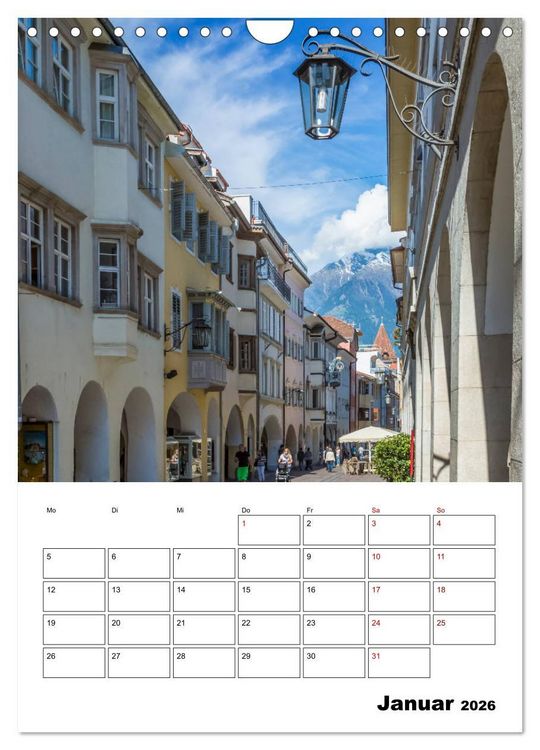 Produktbild: MERAN Terminplaner (Wandkalender 2026 DIN A4 hoch), CALVENDO Monatskalender