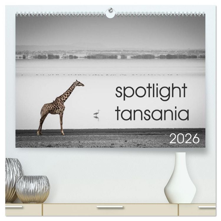 Produktbild: spotlight tansania (hochwertiger Premium Wandkalender 2026 DIN A2 quer), Kunstdruck in Hochglanz