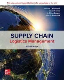 Produktbild: Supply Chain Logistics Management ISE