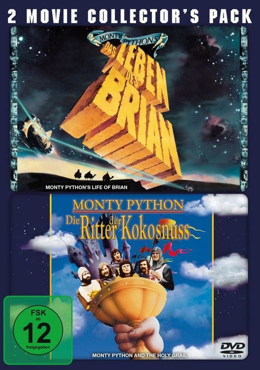 Produktbild: Monty Python - Die Ritter der Kokosnuss / Monty Python - Das Leben des Brian - 2 Movie Collector's Pack [2 DVDs]