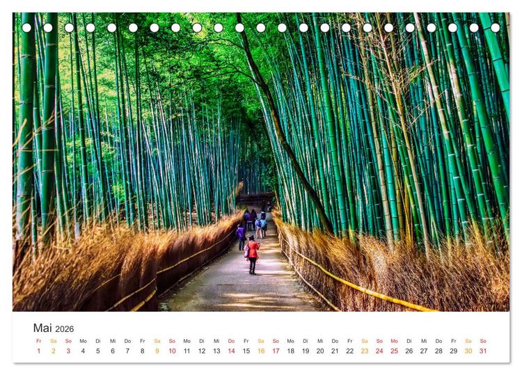 Produktbild: Japan - Tradition und Innovation (Tischkalender 2026 DIN A5 quer), CALVENDO Monatskalender