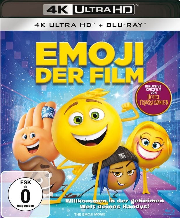 Produktbild: Emoji - Der Film (4K Ultra HD) (+ Blu-ray)
