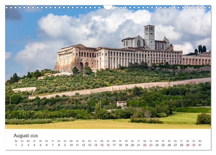 Produktbild: Die Marken - Italien wo es am sch&ouml;nsten ist (Wandkalender 2026 DIN A3 quer), CALVENDO Monatskalender