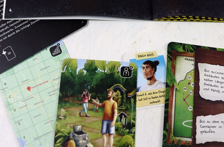 Krimi-Spielebox: Unsolved Crime Cases - Endstation Sri Lanka