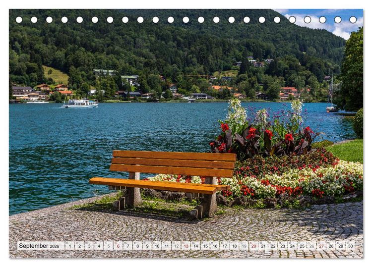 Produktbild: Magischer Tegernsee (Tischkalender 2026 DIN A5 quer), CALVENDO Monatskalender