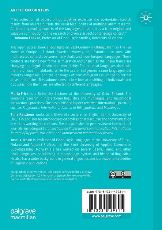 Produktbild: Language Contacts and Discourses in the Far North