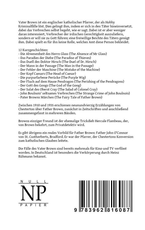 Produktbild: Pater Brown &ndash; Das Paradies der Diebe