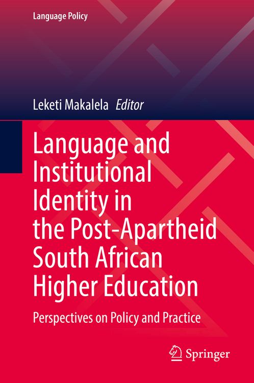 Produktbild: Language and Institutional Identity in the Post-Apartheid South African Higher Education
