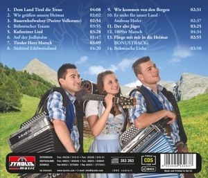 Produktbild: Die sch&ouml;nsten Tiroler Heimatlieder