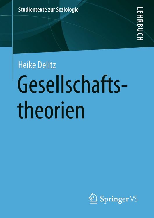 Produktbild: Gesellschaftstheorien