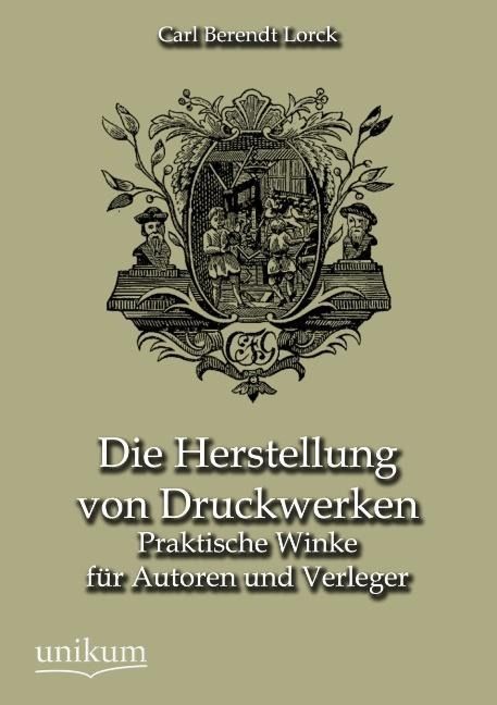 Produktbild: Lorck, C: Herstellung von Druckwerken
