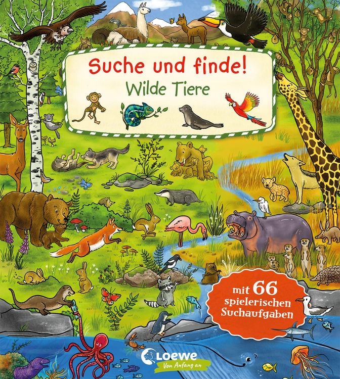 Produktbild: Suche und finde! - Wilde Tiere