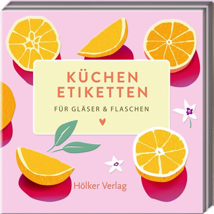 Produktbild: K&uuml;chenetiketten - Orangen (K&uuml;chenpapeterie)