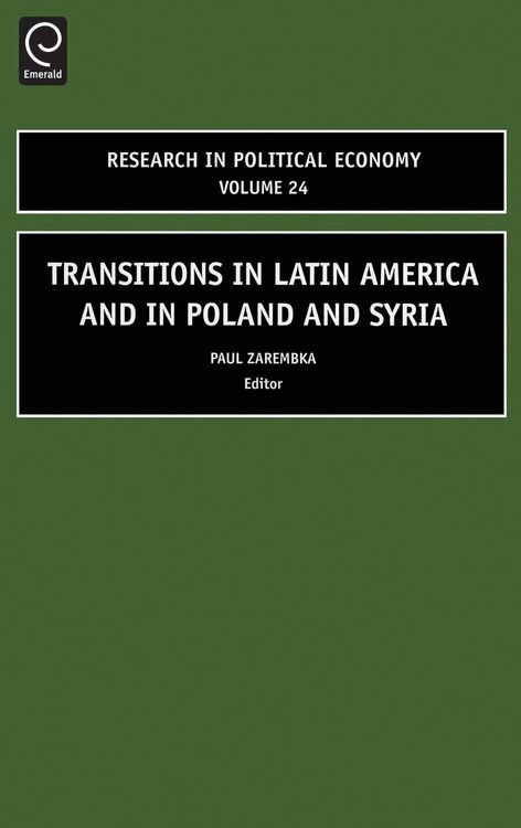 Produktbild: Transitions in Latin America and in Poland and Syria