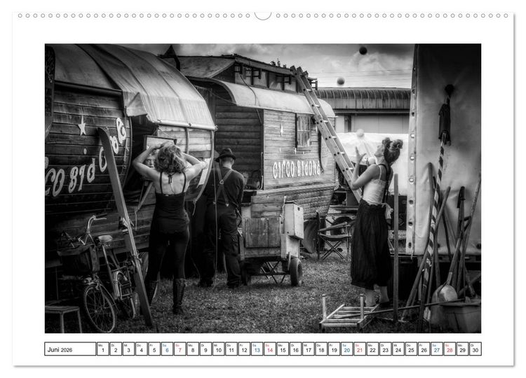 Produktbild: Unterwegs mit dem Zirkus (hochwertiger Premium Wandkalender 2026 DIN A2 quer), Kunstdruck in Hochglanz