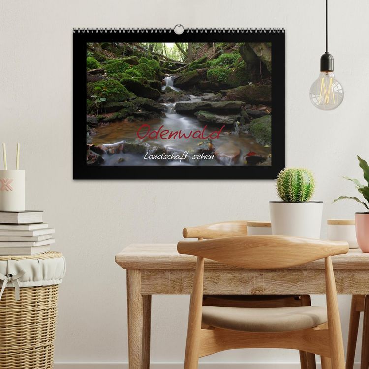 Produktbild: Odenwald - Landschaft sehen (Wandkalender 2026 DIN A3 quer), CALVENDO Monatskalender