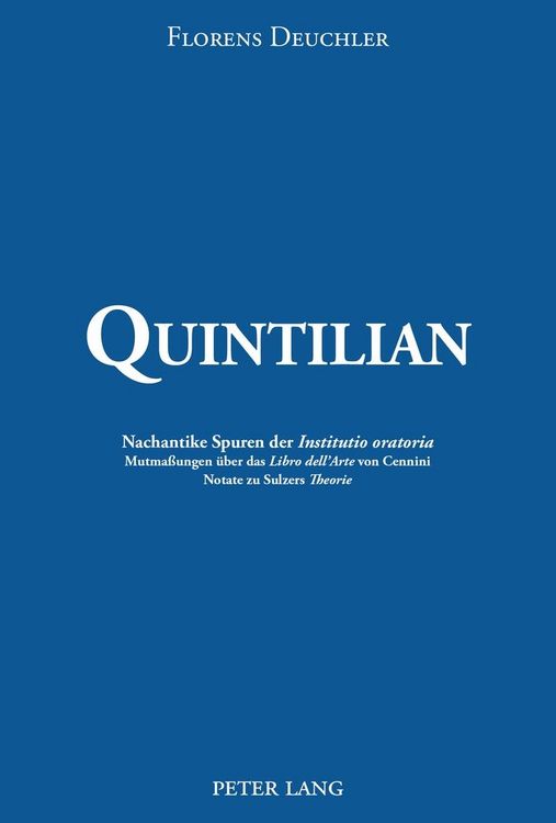 Produktbild: Quintilian