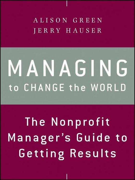 Produktbild: Managing to Change the World
