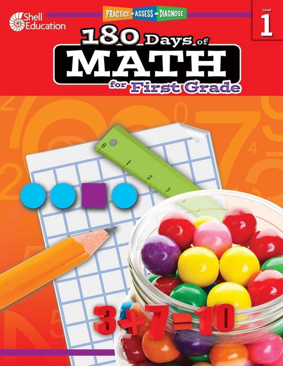Produktbild: 180 Days of Math for First Grade