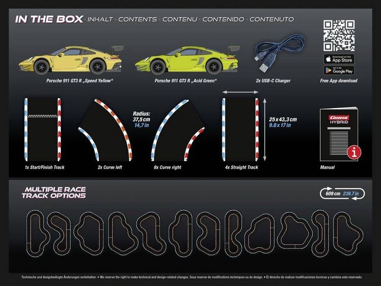 Produktbild: CARRERA HYBRID - Rennbahnsystem Speedway to Hell