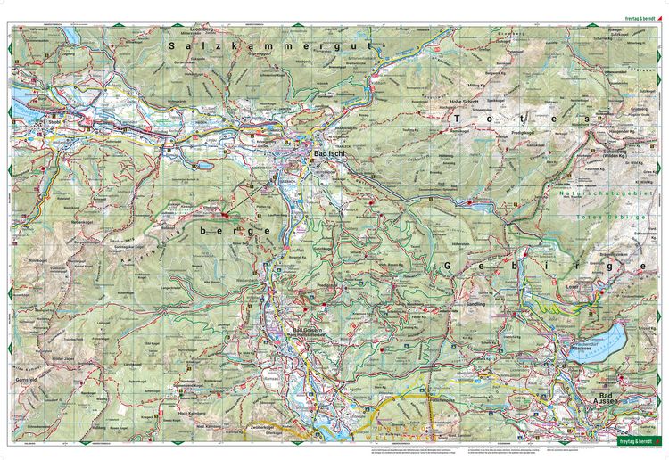 Produktbild: freytag & berndt Wanderkarte WKXL 3020 Bad Ischl, Wolfgangsee - Hintersee - Altausseer See 1:30.000