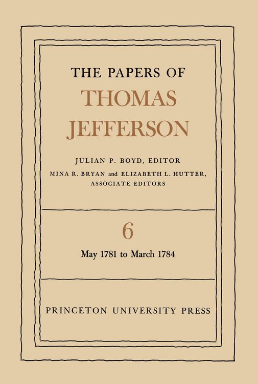 Produktbild: The Papers of Thomas Jefferson, Volume 6