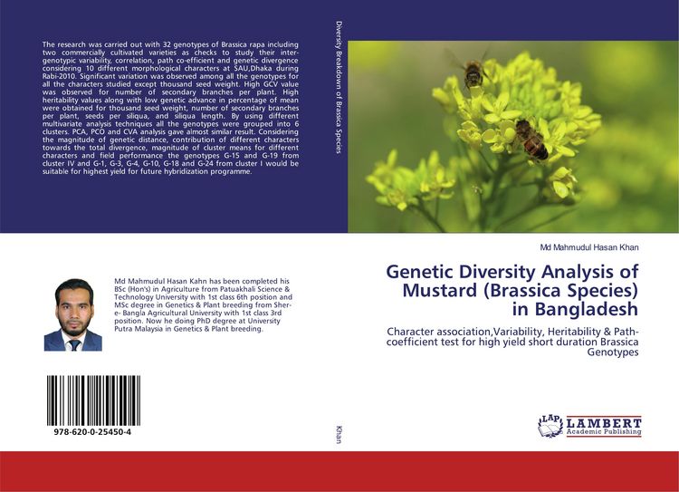 Produktbild: Genetic Diversity Analysis of Mustard (Brassica Species) in Bangladesh
