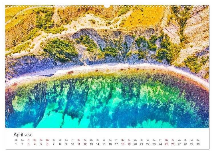 Produktbild: Bulgarien - Ein untersch&auml;tztes Reiseziel. (hochwertiger Premium Wandkalender 2026 DIN A2 quer), Kunstdruck in Hochglanz
