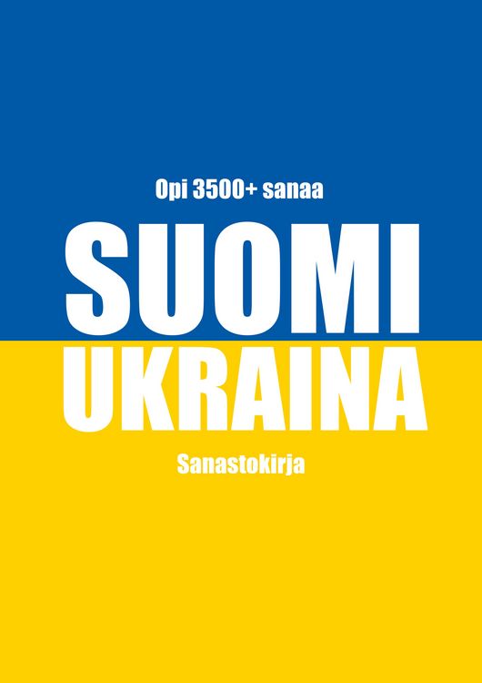 Produktbild: Suomi-ukraina sanastokirja