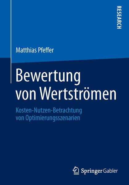 Produktbild: Bewertung von Wertstr&ouml;men