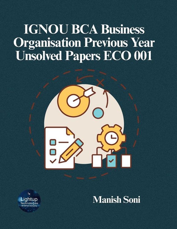 Produktbild: IGNOU BCA Business Organisation Previous Year Unsolved Papers ECO 001