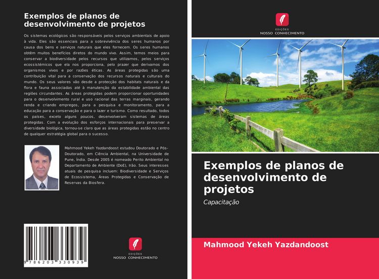 Produktbild: Exemplos de planos de desenvolvimento de projetos