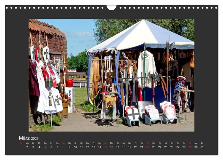 Produktbild: Masurische Augenblicke (Wandkalender 2026 DIN A3 quer), CALVENDO Monatskalender
