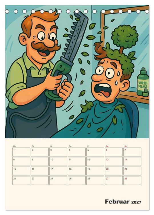 Produktbild: Berufe mal anders &ndash; Ein Jahr voller Job-Klischees (Tischkalender 2027 DIN A5 hoch), CALVENDO Monatskalender