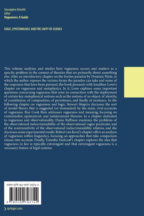 Produktbild: Vagueness: A Guide