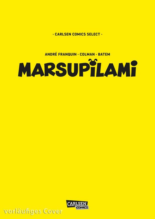 Produktbild: Carlsen Comics Select: Marsupilami