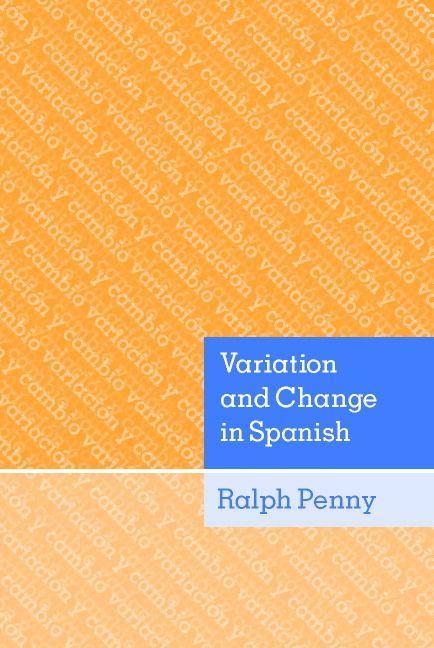 Produktbild: Variation and Change in Spanish