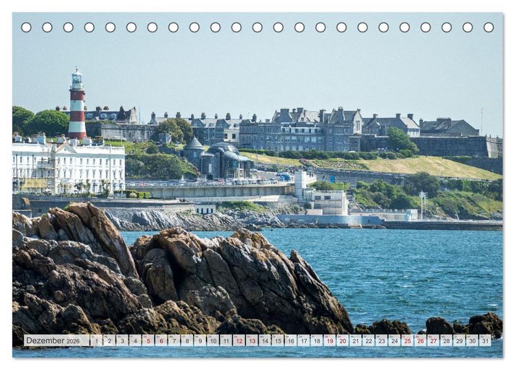 Produktbild: S&uuml;dengland... zu Fu&szlig; (Tischkalender 2026 DIN A5 quer), CALVENDO Monatskalender
